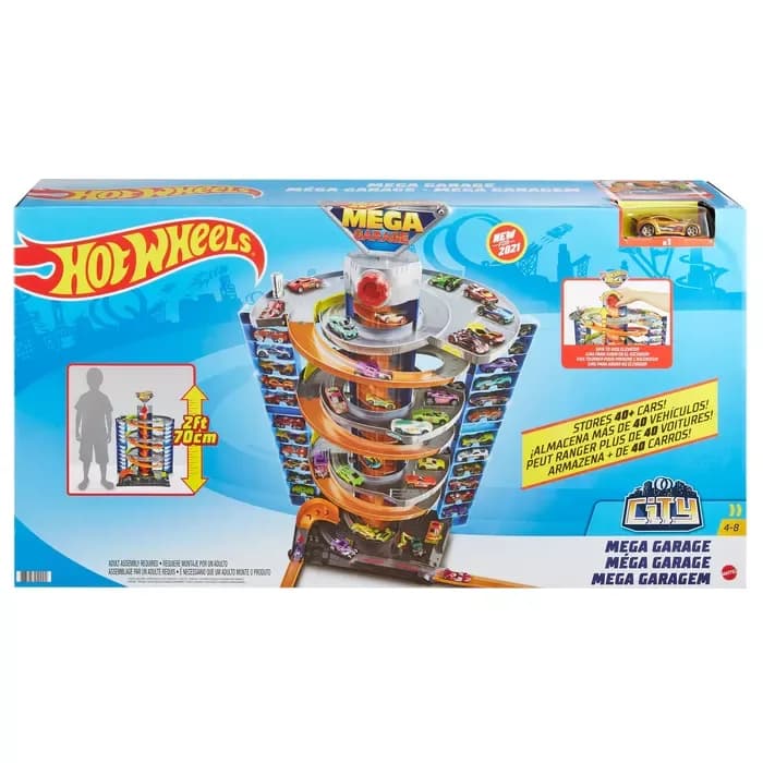 HOT WHEELS NEW MEGA GARAGE 2