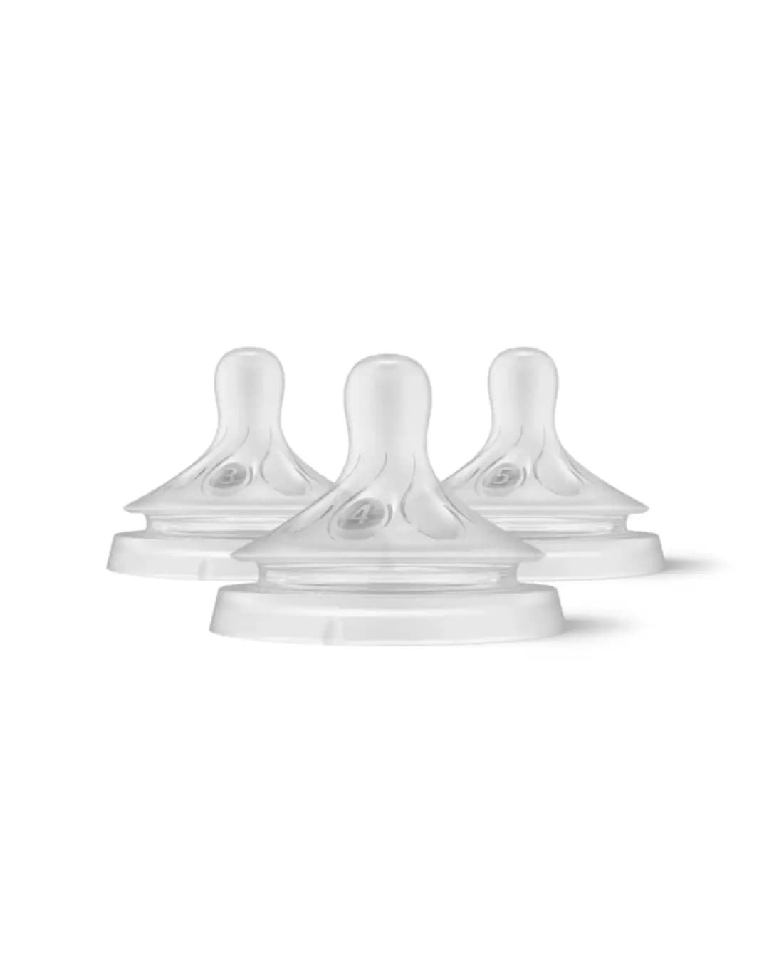 Philips Avent 3 Pack Nipples T3, T4, T5, Different Flows