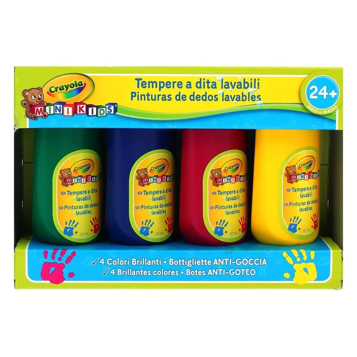 4 CRAYOLA MINI KIDS FINGER