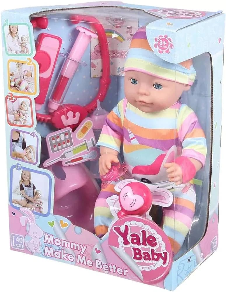 دمية الطبيب 8 قطع yala baby