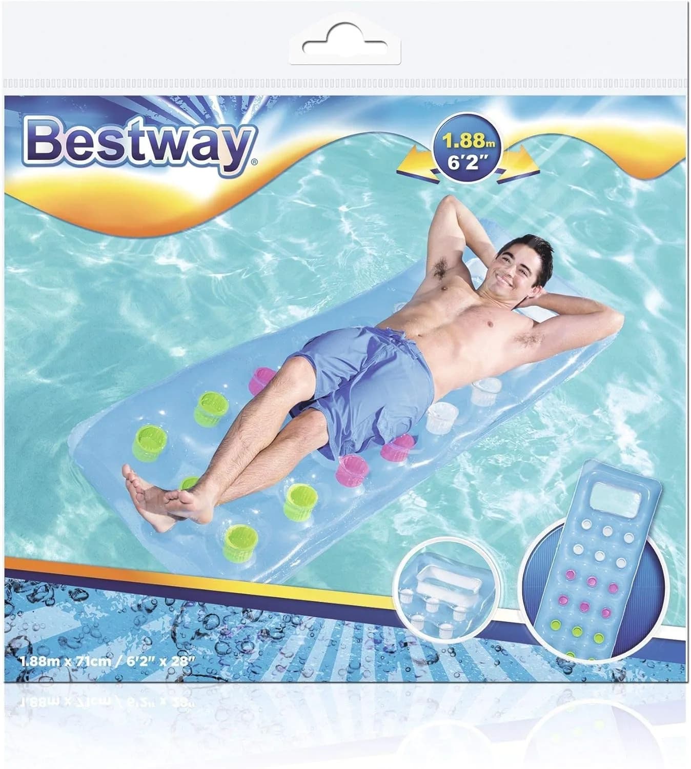 مرتبة هوائية للسباحة Bestway Fashion Lounge A16 5