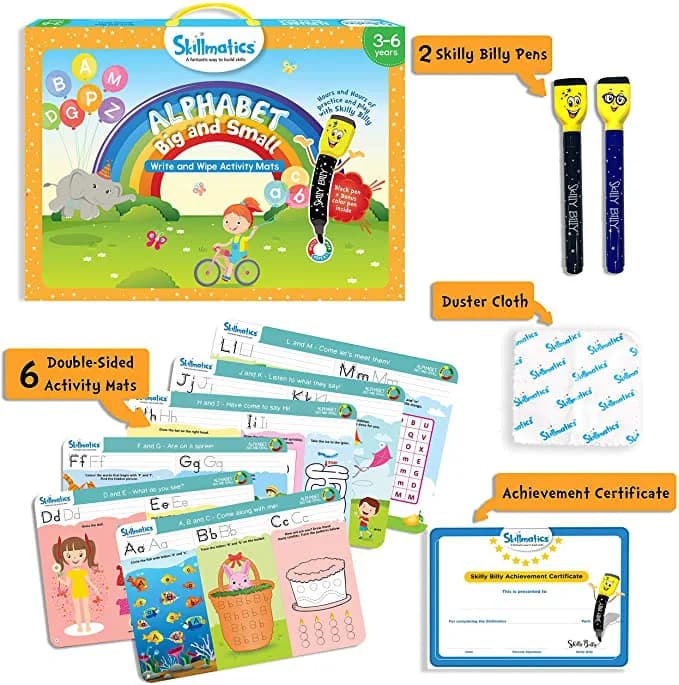 ALPHABET BIG AND SMALL - AGE: 3-6 4