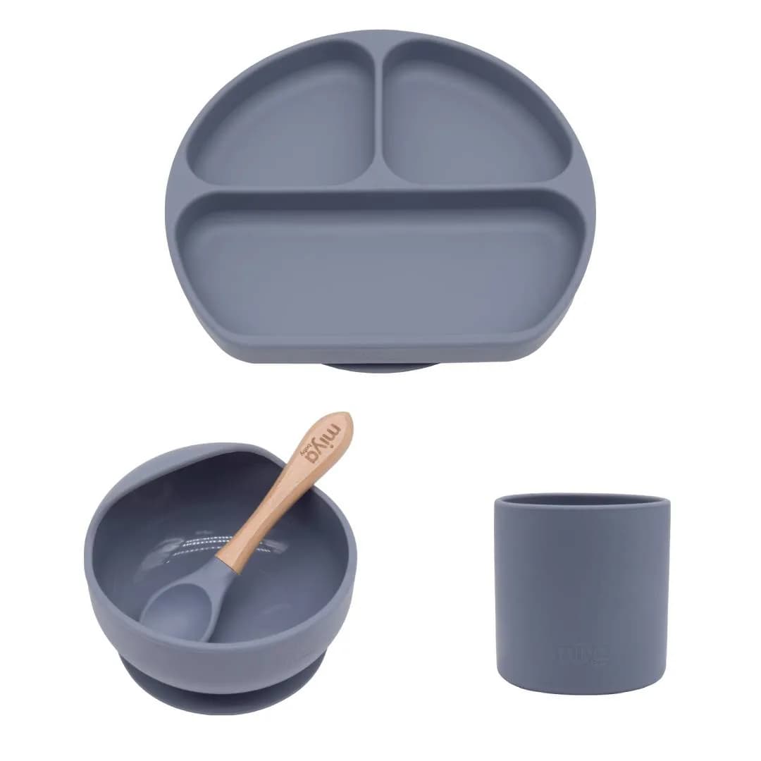 مجموعة طعام سيليكون 4 PCS